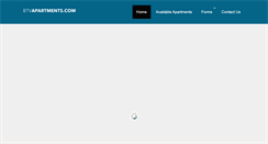 Desktop Screenshot of btvapartments.com
